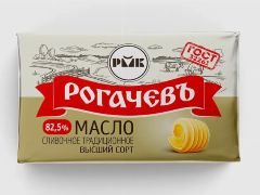 Масло сливочное Традиционное 82,5% 160гр Рогачевъ