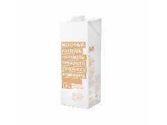 Молочный коктейль со вкусом карамели 1,5% 1л БМК