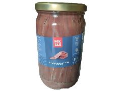 <b>Анчоусы филе в подсолн.масле 720гр стекло MIKELE </b>