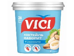 Коктейль из морепродуктов «Фаворит» в рассоле 400 гр