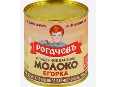 Молоко сгущенное Рогачевъ Егорка вареное с сахаром 8.5% 360г