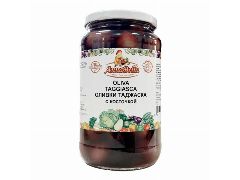 <b>Оливки с/к Таджаска 580мл/550гр ст/б Италия, шт</b>
