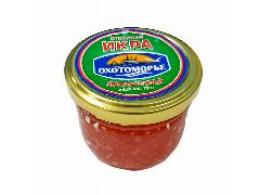 Икра лососевая ОТБОРНАЯ ст/б 90 гр КЕТА