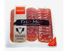 <b>Нарезка колбасы Ассорти Trio Mio с/к ГМС (шт. 100 гр.)</b>