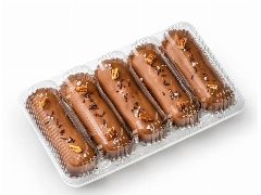 Эклер Карамельный с пеканом