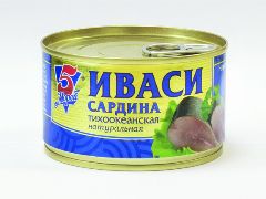 Иваси сардина натур. 240гр. 5М