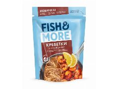 <b>Креветка Ваннамей в соусе Унаги очищ.с/м 400гр Fish$More</b>