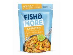 <b>Креветка Ваннамей в соусе Карри очищ.с/м 400гр Fish$More</b>