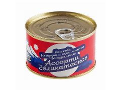 Печень и икра минтая натуральные «КТФ», 185 гр