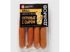 Колбаски п/к ДЛЯ ГРИЛЯ куриные с сыром охл,з/с 260гр