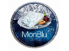 Сыр MonBlu с голубой плесенью 50% ~2,5кг БЗМЖ Бобровский сырзавод Россия