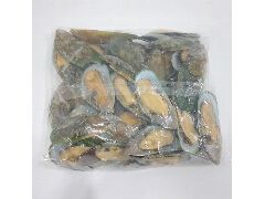 Мидии КИВИ в половинке ракушки 30/40 в/м 500гр