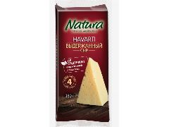 <b>Сыр выдержанный 180гр Брусок Natura Pro 45% </b>